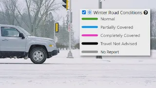 Changes to the 511 Wisconsin DOT Wintry Conditions Map