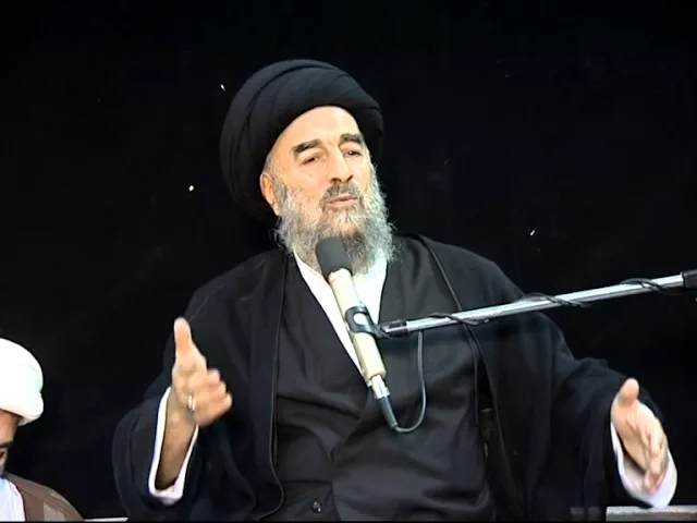 ⁣كلمة المرجع المُدرّسي في السابع من محرم الحرام / 1436 هـ ، السبت