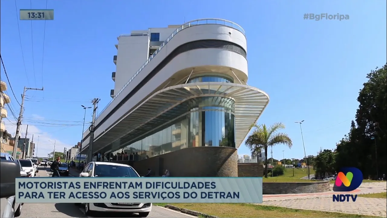 Motoristas enfrentam dificuldades para ter acesso aos serviços do DETRAN