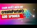 43 React JS createPortal Add to your React JS applications
