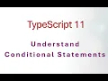 11 TypeScript Conditional Statements - if else switch Beginner Guide with Real Examples