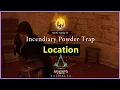 How to get Explosive Arrows in Assassin s Creed Valhalla - Incendiary Powder Trap lv 1 Location