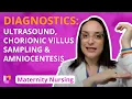 Diagnostics Ultrasound Chorionic Villus Sampling Amniocentesis - Maternity Nursing LevelUpRN