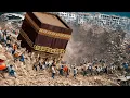 3 minuten geleden! Hemelse toorn daalt neer op de Heilige Kaaba! Ergste overstroming ooit in Mekka