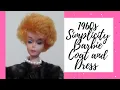 Making Barbie ensembles from Vintage Barbie Patterns