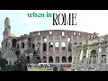 Download Lagu When in Rome