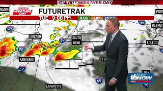 First Alert Weather Day Tuesday Night - 6 30 p m Update