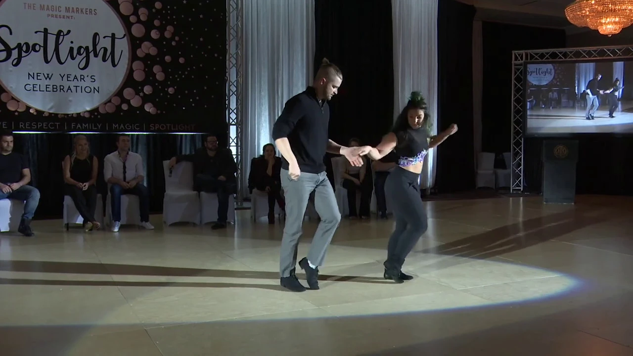 Spotlight New Years 2018 2019 All Star Jack & Jill Matthew Smith & Ariel Peck