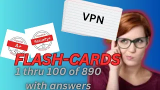 VOCABULARY FLASH-CARDS 1 thru 100 of 890 from CompTIA A Security certification course