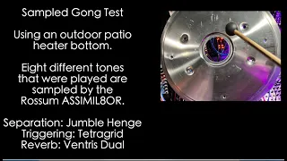 sampled gong test
