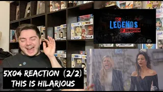 legends of tomorrow 5x04 a head of her time reaction 2 2