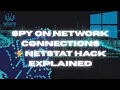 How to Spy on Active Network Connections Using CMD Netstat Tutorial