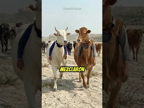 Se disfrazaron de vacas para escapar sin ser descubiertos