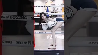 Beautiful Boxing Girl Boxing Cute Shorts Funny Girl Beautiful 