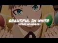 Download Lagu Shane Filan - Beautiful In White (Speed Up + Reverb)