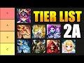 Ultimate Second Awakening 2A Tier List In Summoners War 2024-2025