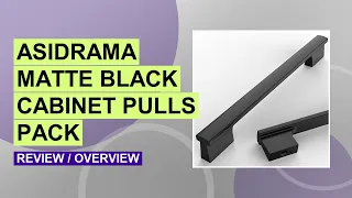Asidrama Matte Black Cabinet Pulls Review - Durable Kitchen Hardware Tested