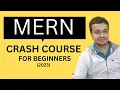 MERN Crash Course for Beginners - Build 2 Apps in 5 Hours MongoDB Express React NodeJS 2023