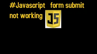 Javascript submit doesn t trigger form submission