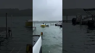 What can I say, lake level was down so we had to come in hot!!