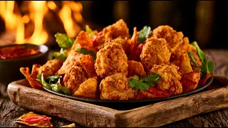 ULTIMATE DORITOS CHICKEN! 🌶️🍗🔥 Super Crunchy ASMR