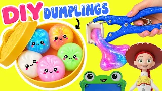 Toy Story 5 Movie DIY Squishy Dumplings Step By Step Tutorial! Crafts for Kids