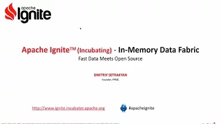 Apache Ignite Coding Examples - Part 1