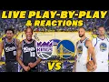 Sacramento Kings vs Golden State Warriors Live Play-By-Play Reactions