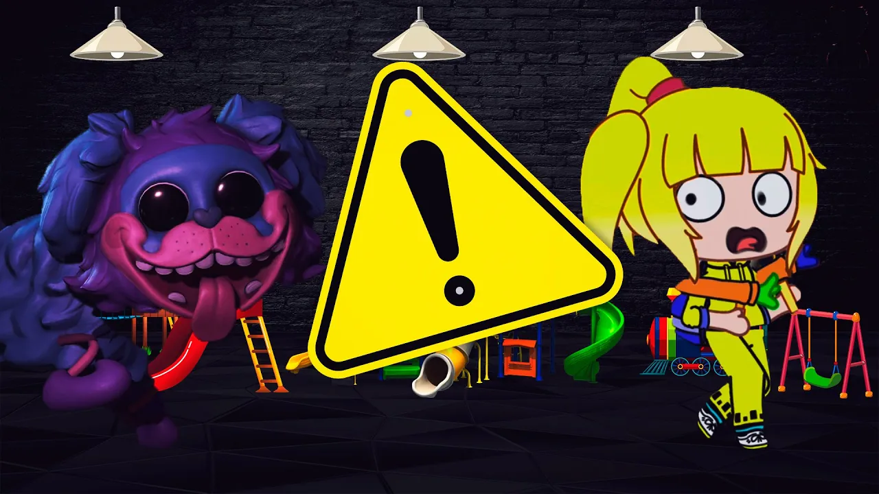 Danger | pj pug a pillar - statues game | poppy playtime chapter 2 | gacha club