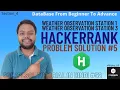 Weather Observation Station1 Hackerrank Solution Weather Observation Station 3 Hackerrank Solution