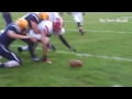 Perry s Andy Foley recovers a fumble early in the ballgame against Wickliffe