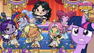 O BAILE DA AMIZADE na FACULDADE (Avatar World) #LuliRarity