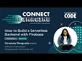 How To Build a Serverless Backend With Firebase