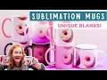 Sublimation Mug Blanks Unique Varieties for Your Crafts
