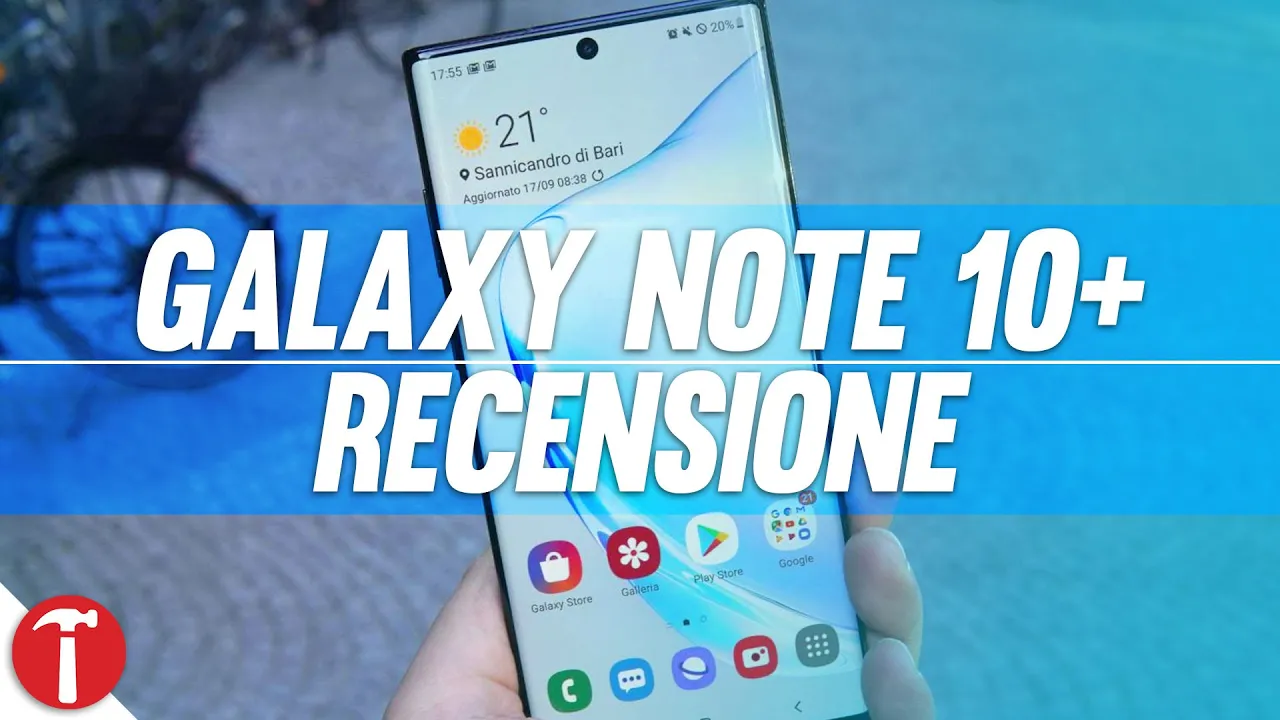 Anteprima video: "Samsung Galaxy Note 10+ Recensione"