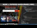 Node JS with Express Handlebars hbs Tutorial Part 1