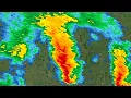 2025 Denhoff North Dakota Supercell Radar Loop