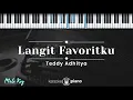 Download Lagu Langit Favoritku – Teddy Adhitya (KARAOKE PIANO - MALE KEY)