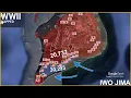Battle of Iwo Jima in 1 minute using Google Earth