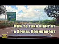 Download Lagu How to drive at a Spiral Roundabout - Lime Kiln Roundabout, Bristol, United Kingdom 4K