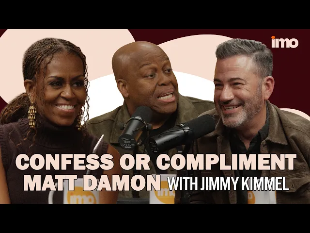 Did Jimmy Kimmel Actually Compliment Matt Damon?! | IMO
