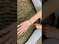 How to put on the string bracelets