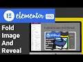 Add A Folding Image To Elementor With HTML CSS Elementor Tutorial Card Hover Effects CSS