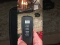 How to use remote for gas log fireplace