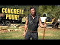 Download Lagu Timber Frame Woodshed Build: Part 5 Concrete Pour! 🛠️