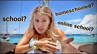 high school on a BOAT…how does BOAT SCHOOL work?? (St. Martin edition)