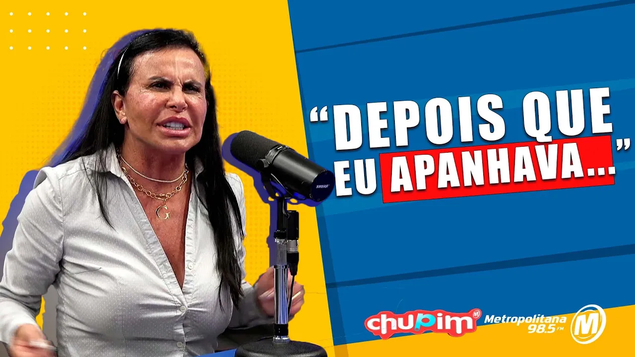 GRETCHEN FALA DE EX-MARIDO