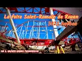 Lagu La Foire Saint Romain 2025 Kirmes in Rouen Aufbau\u0026Rundgang🇫🇷 Die 2. größte Kirmes Frankreichs|Fête