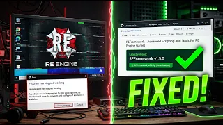 Resident Evil 9 Crash Fix SOLVED REFramework Issues After Update 100 Working