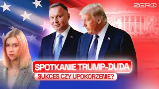 55 MINUT CZEKANIA I 10 MINUT ROZMOWY. ANDRZEJ DUDA I DONALD TRUMP SPOTKALI SIĘ W USA